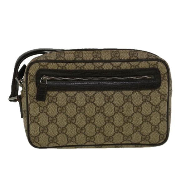 GUCCI GG Canvas Clutch Bag Coated Canvas Beige 73956 Auth ki3682 - Picture 13 of 16